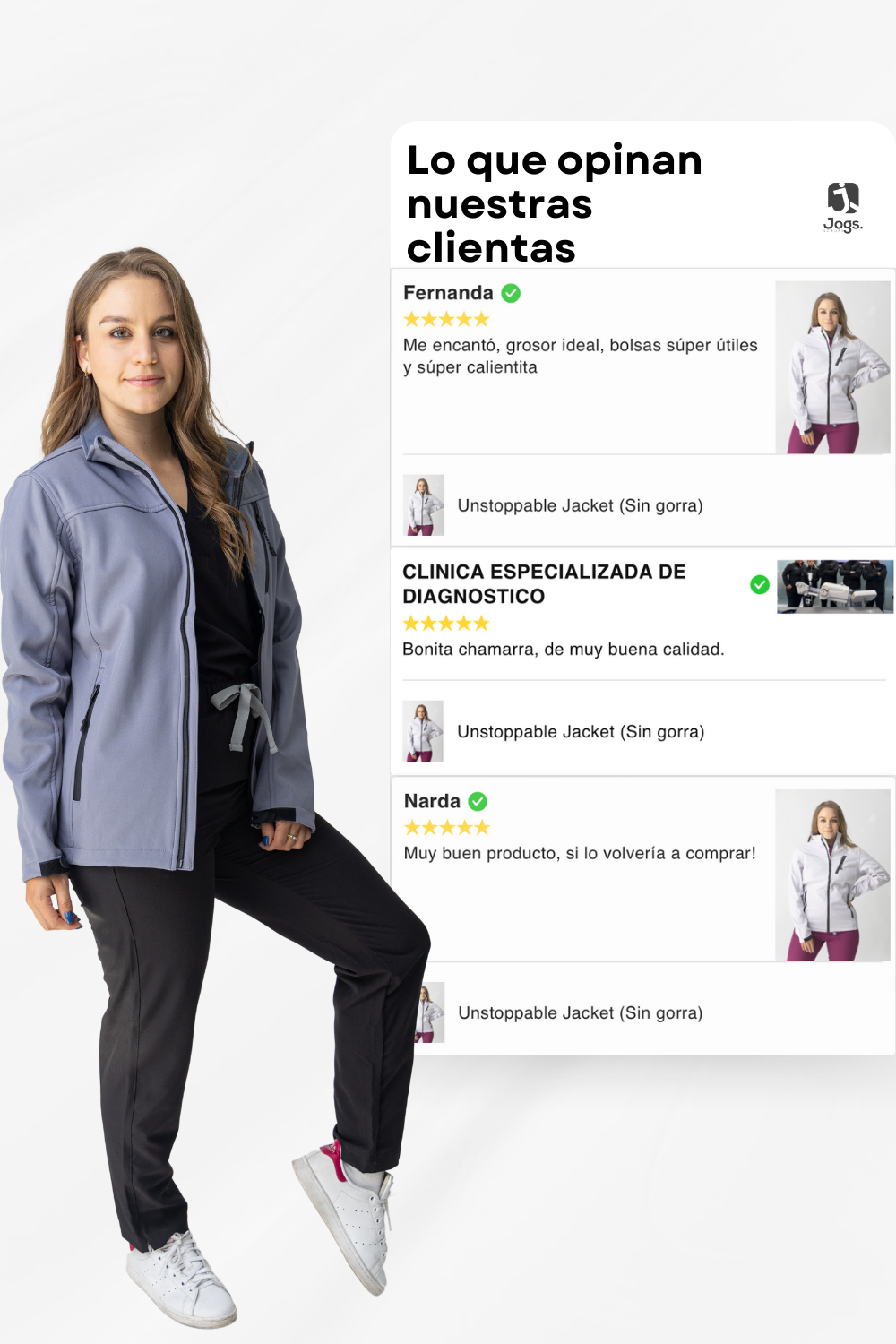 Unstoppable Jacket (sin gorra)