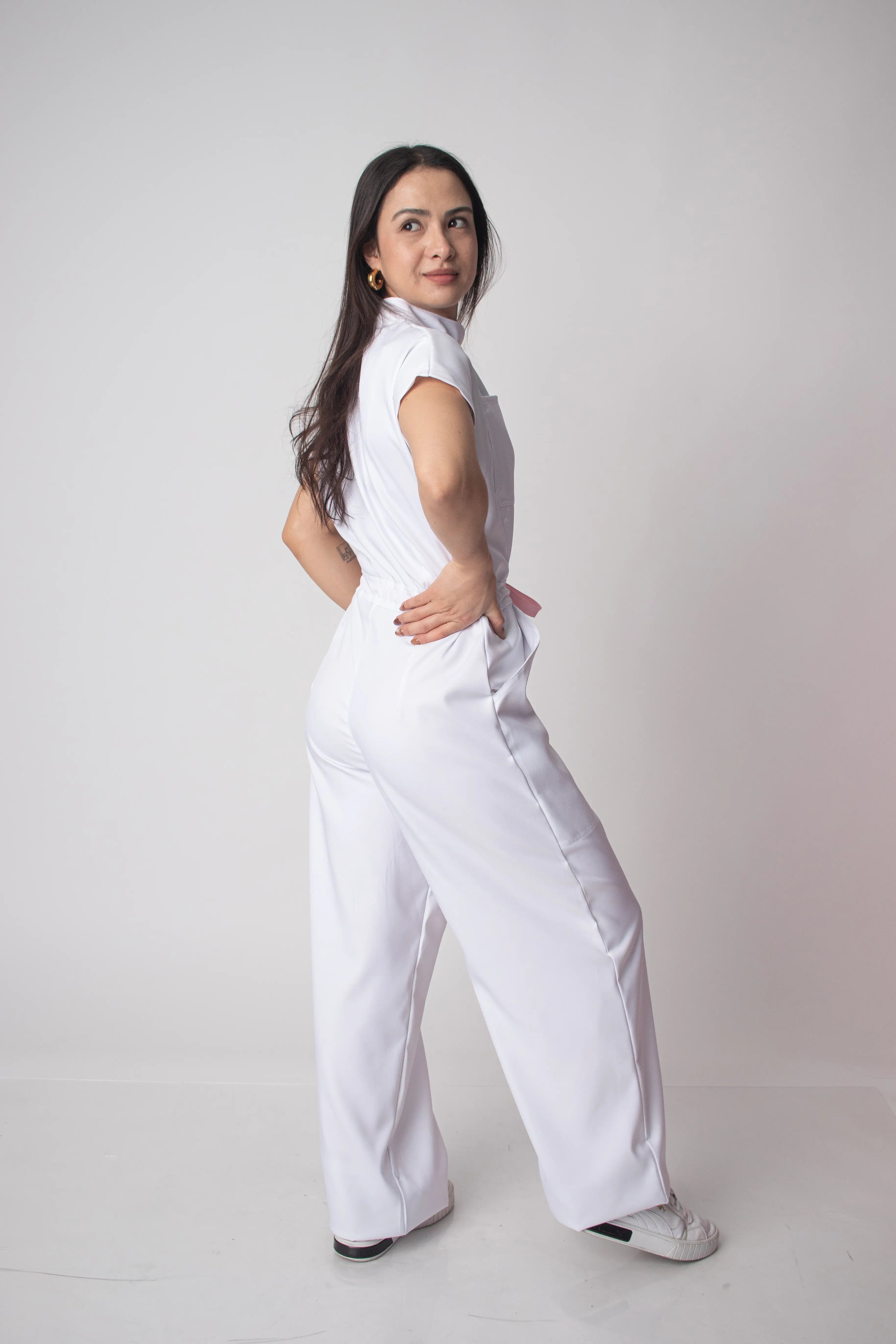 Rebel Jumpsuit Blanco