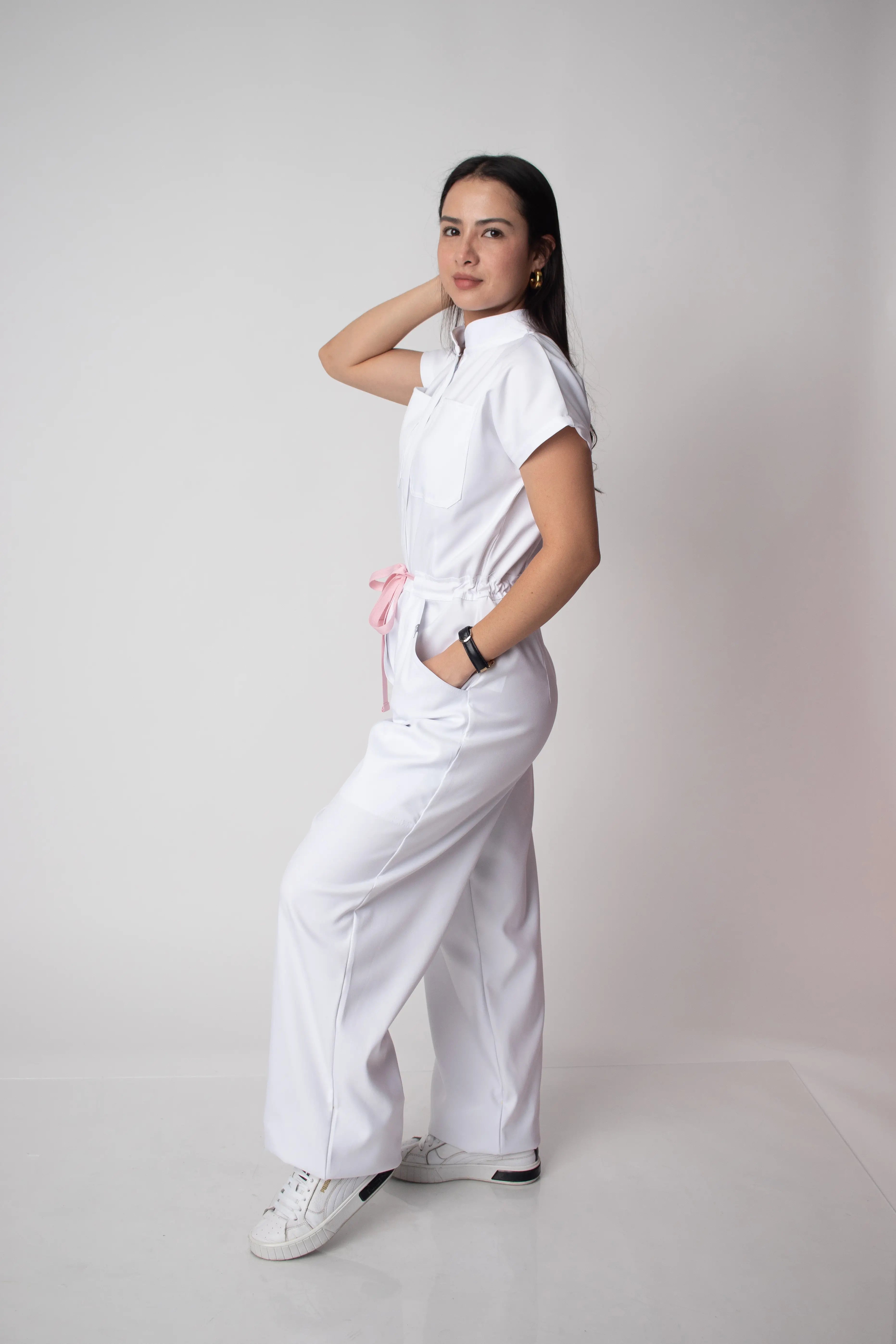 Rebel Jumpsuit Blanco