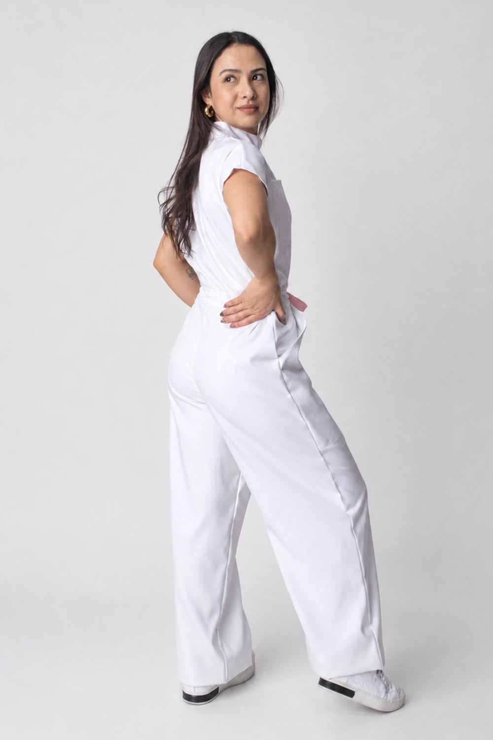 Rebel Jumpsuit Blanco