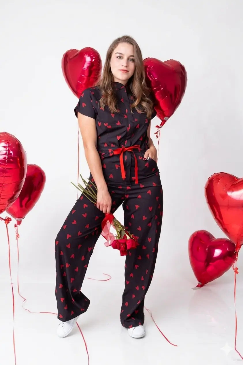 Rebel jumpsuit Je t' aime